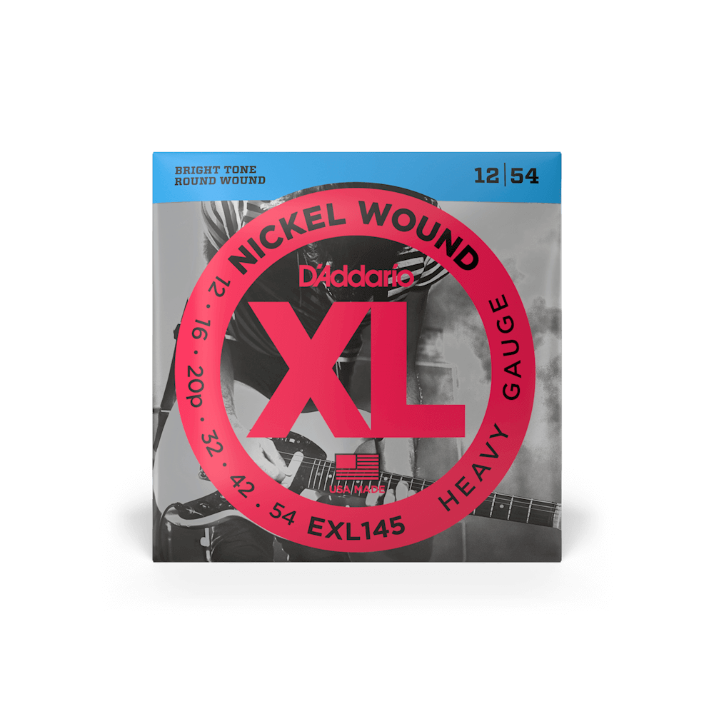 D'Addario EXL145 Nickel Wound 12-54 Electric Guitar Strings
