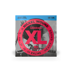 D'Addario EXL145 Nickel Wound 12-54 Electric Guitar Strings