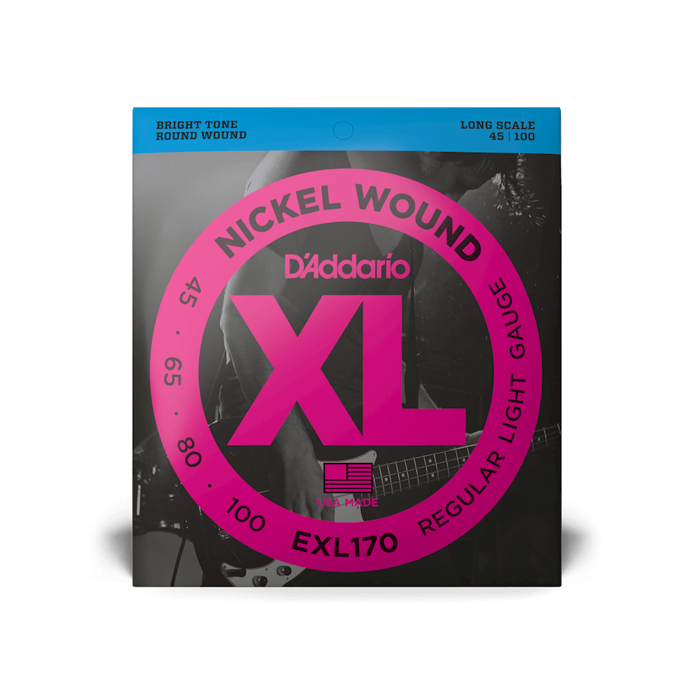 D'Addario EXL170 45-100 Regular Light Long Scale Bass Strings