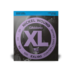 D'Addario EXL190 40-100 Custom Light Long Scale Bass Strings