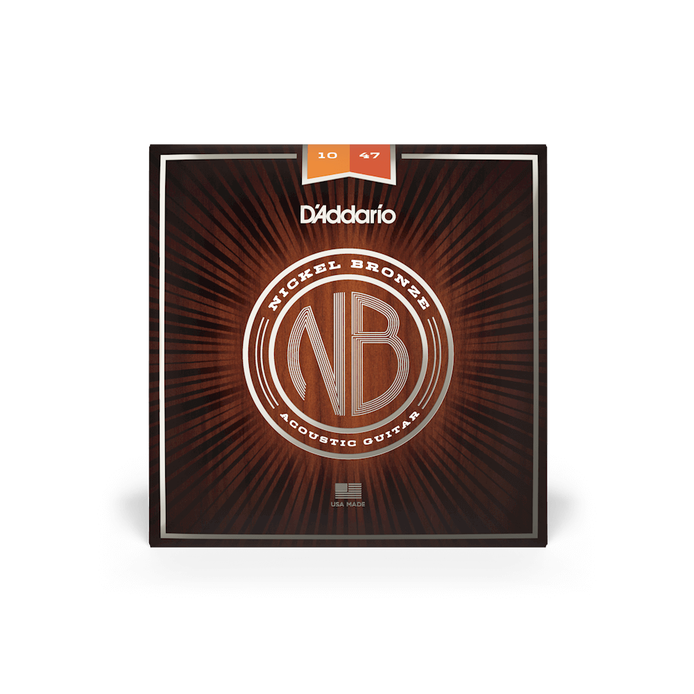 D'Addario NB1047 10-47 Extra Light Acoustic Guitar Strings