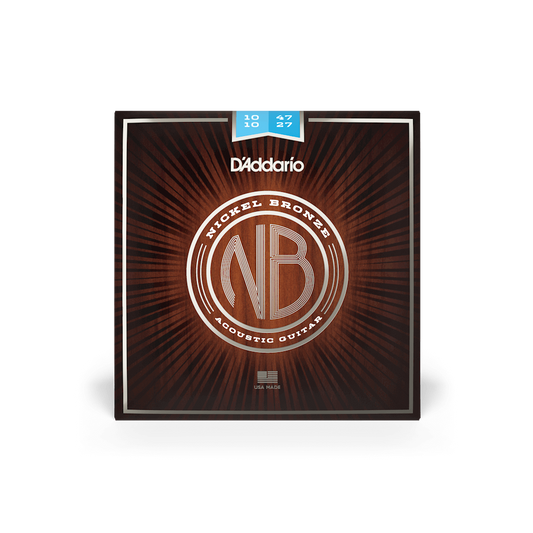 D'Addario NB1047-12 10-47 Regular Light 12-String Acoustic Guitar Strings