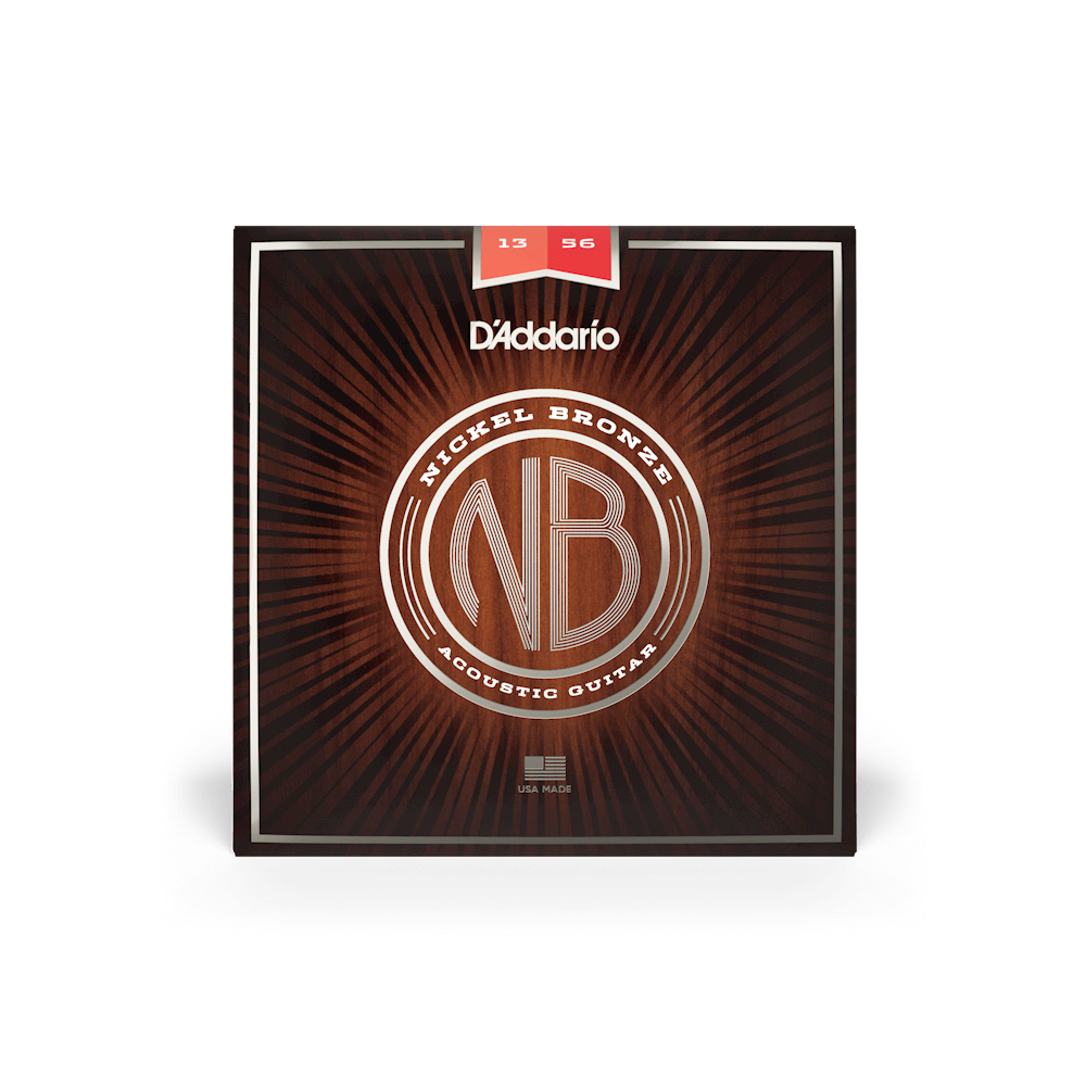 D'Addario NB1356 13-56 Medium Acoustic Guitar Strings
