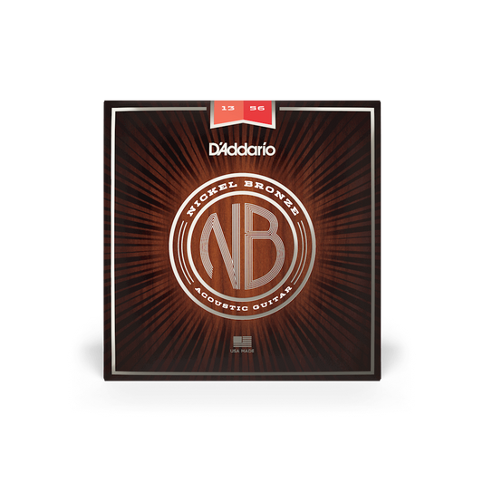 D'Addario NB1356 13-56 Medium Acoustic Guitar Strings
