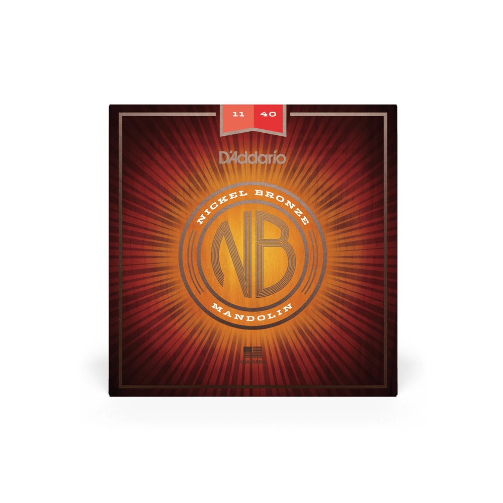 D'Addario NBM1140 11-40 Medium Nickle Bronze Mandolin String Set