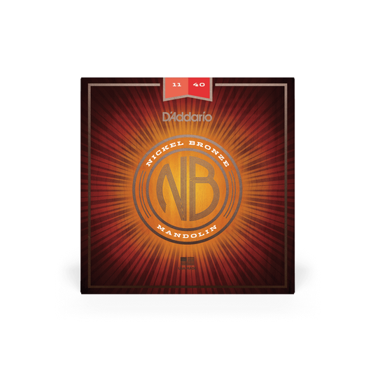 D'Addario NBM1140 11-40 Medium Nickle Bronze Mandolin String Set