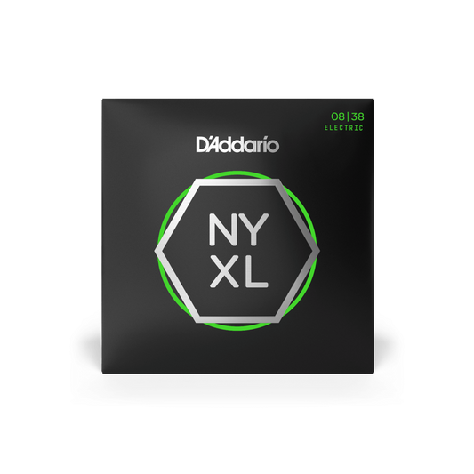 D'Addario NYXL0838 08-38 Extra Super Light Electric Guitar Strings