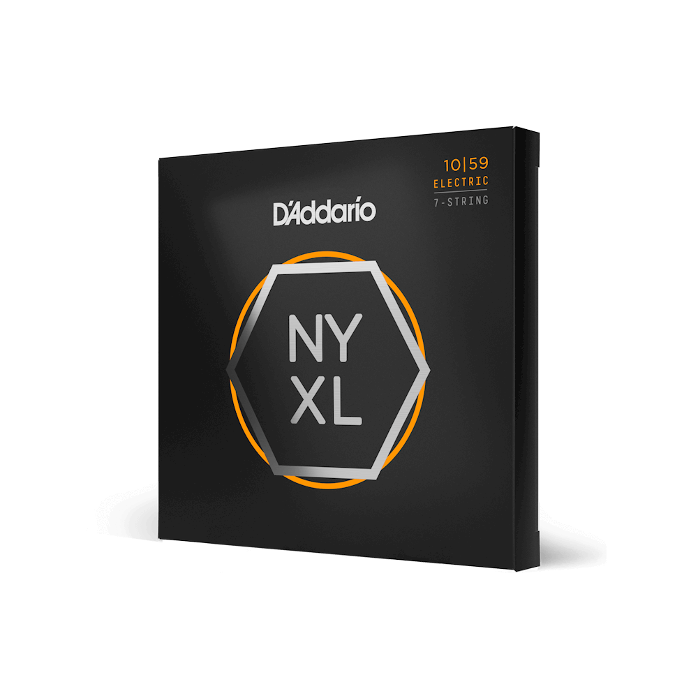 D'Addario NYXL1059 10-59 Regular Light 7-String Electric Guitar Strings