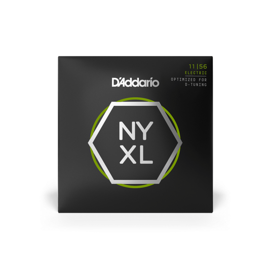 D'Addario NYXL1156 11-56 Medium Top/Extra Heavy Bottom Electric Guitar Strings