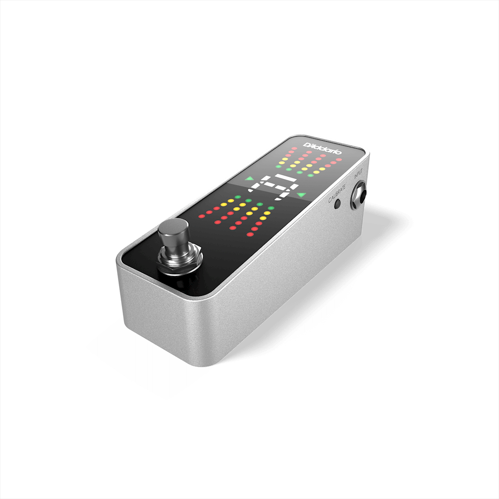 D'Addario PW-CT-20 Chromatic Pedal Tuner 32-Bit, True Bypass