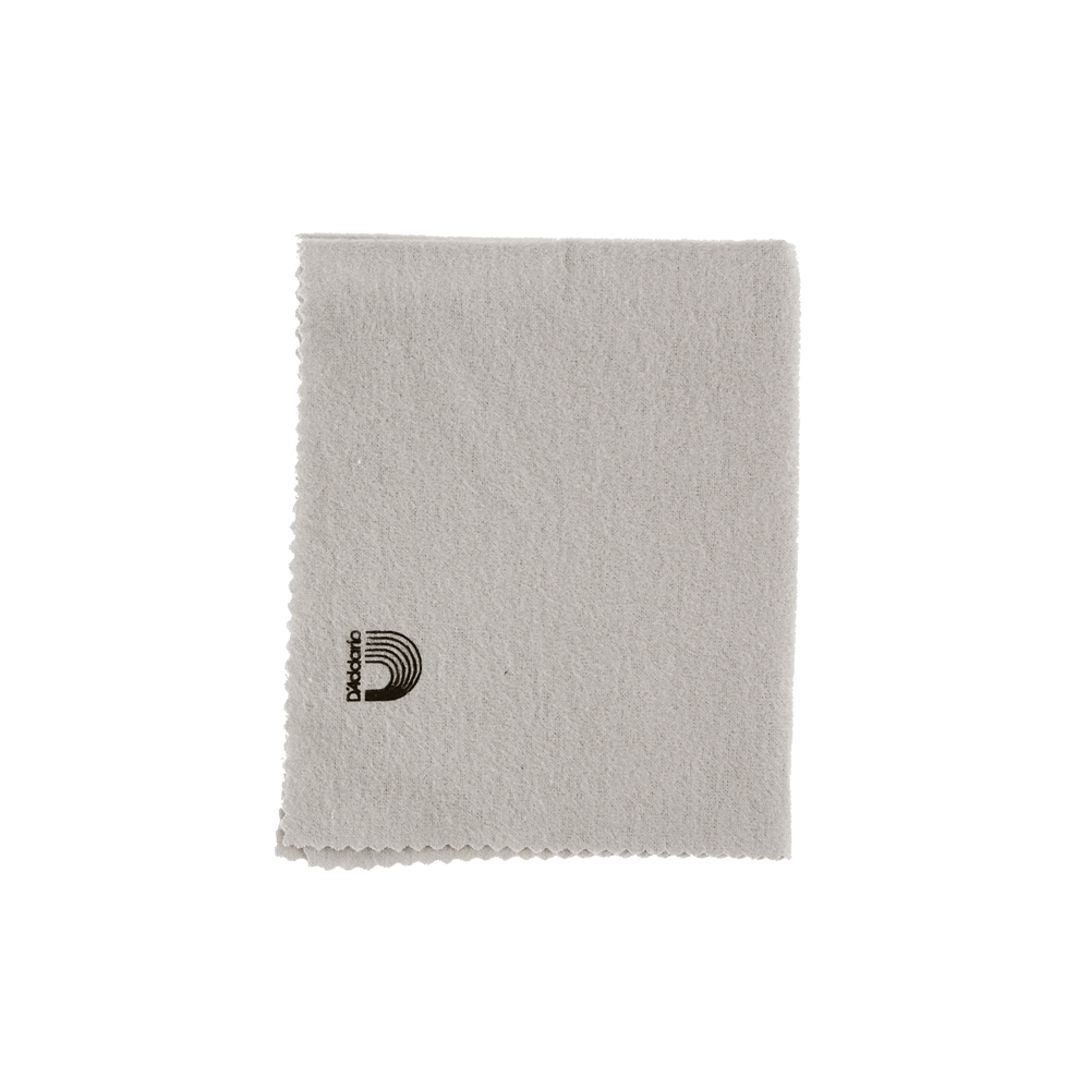 D'Addario PWPC1 Pre-Treated Napped Cotton Polishing Cloth For All Instruments