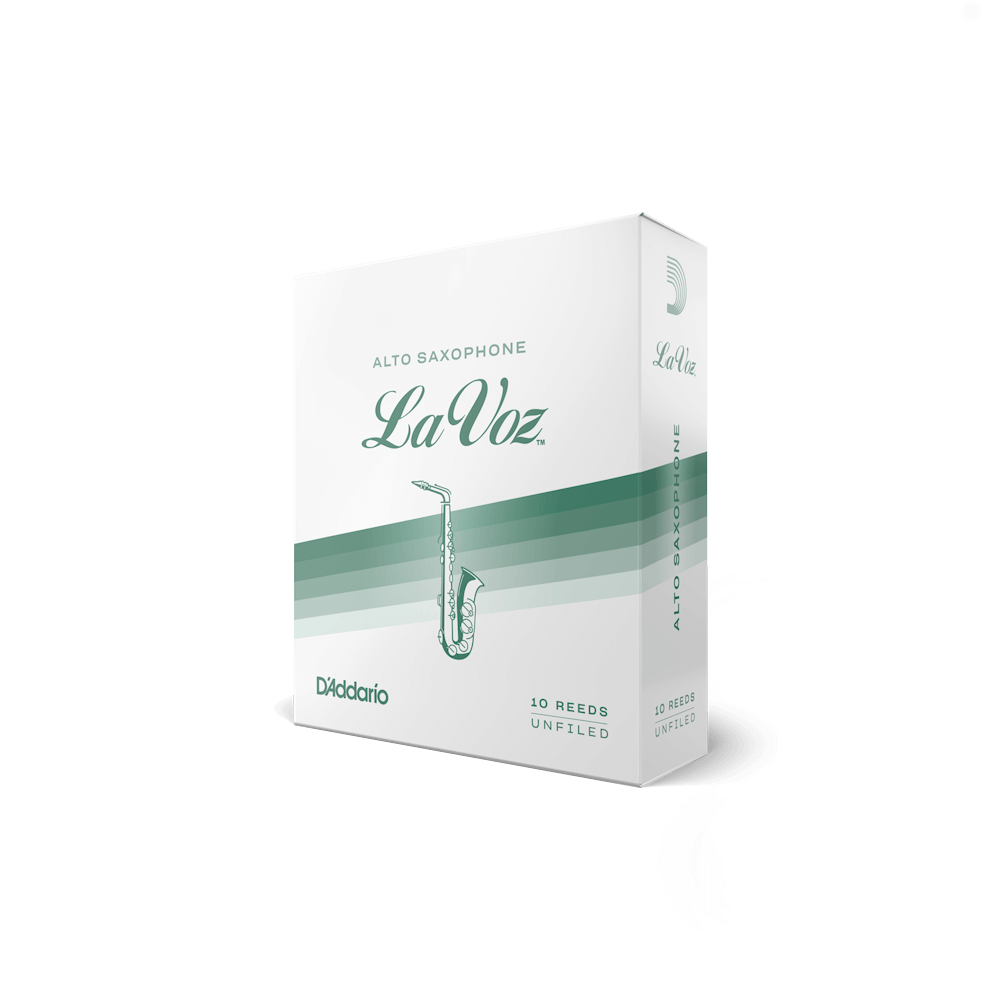 D'Addario RJC10MD La Voz Alto Saxophone Reeds