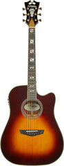 D'Angelico Acoustic Guitar Excel Bowery with Cutaway Electronics - Vintage Sunburst	DAED500VSB2GP