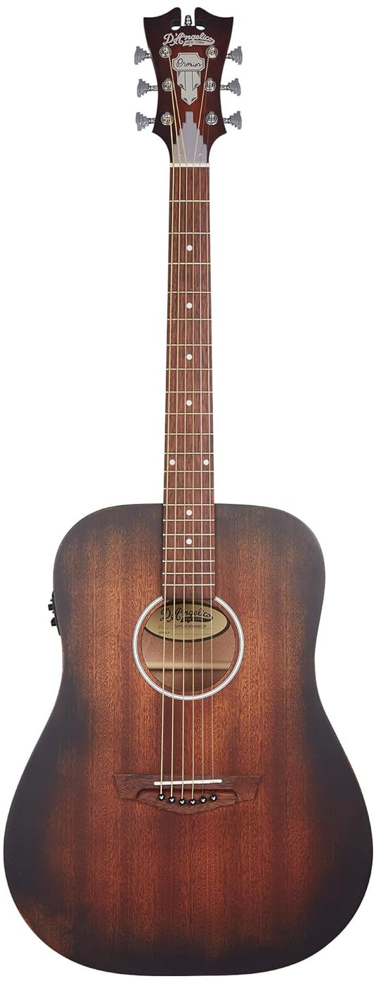 D'Angelico Acoustic Guitar Premier Series Lexington LS with Electronics - Aged Mahogany	DAPLSD300AGDCP