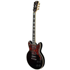 D'Angelico Electric Guitar Premier Brighton - Black DAPBRISBKCS
