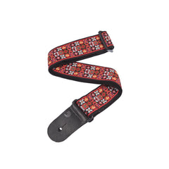 D’Addario 50E03, Nylon Woven Guitar Strap Saugerties, Red