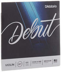 D'addario Debut P310 Violin String 4/4 Scale