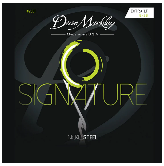 Dean Markley Signature NickelSteel Series Electric Guitar Strings (Multiple Gauges)