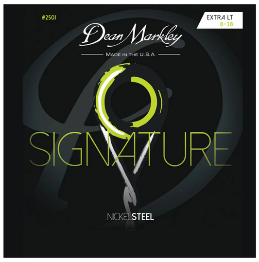 Dean Markley Signature NickelSteel Series Electric Guitar Strings (Multiple Gauges)