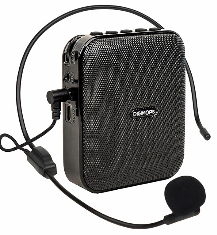 Digimore D-1210 Bluetooth Voice Amplifier, 10W, 10H Battery, Headset Mic