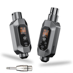 Digimore D-730 Wireless XLR Mic Transmitter/Receiver, 150ft Range, 30 Channels, 48V Phantom Power