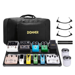 Donner DB-3 Aluminium Guitar Pedalboard 20" x 11.4" with Bag