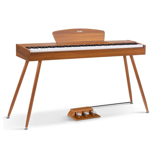 Donner DDP-80 88-Key Weighted Digital Piano with Stand, Pedals, and MIDI