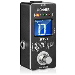 Donner DT-1 Chromatic Tuner Pedal for Guitar and Bass
