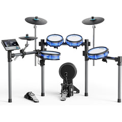 Donner EC6878 BackBeat Electric Drum Set with Touchscreen, 1126 Sounds, and Gaming App"