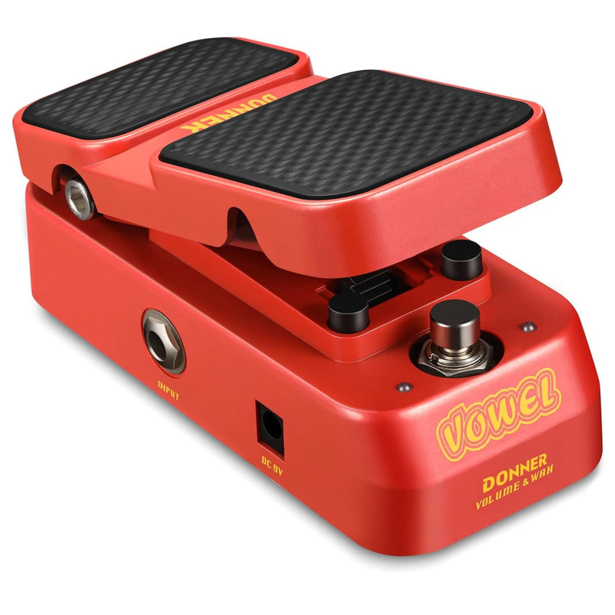 Donner Vowel 2-in-1 Wah Volume Pedal Mini Vintage Guitar Effect Pedal