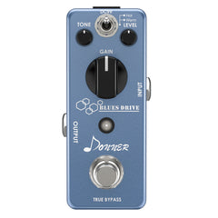 Donner Blues Drive Classical Electronic Vintage Overdrive Effect Pedal True Bypass Warm/Hot Modes