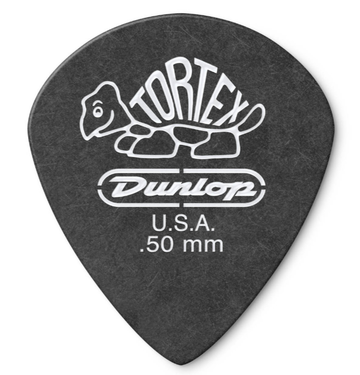 Dunlop Guitar Pick Tortex Pitch Black Jazz III (72 PK)