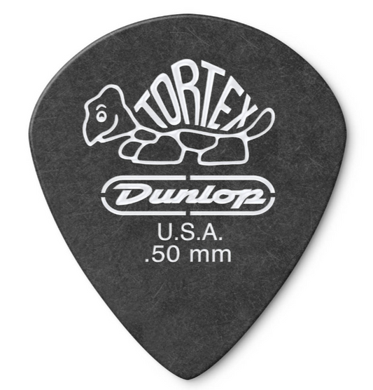 Dunlop Guitar Pick Tortex Pitch Black Jazz III (72 PK)