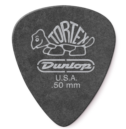 Dunlop Guitar Pick Tortex Pitch Black Standard (72 PK)