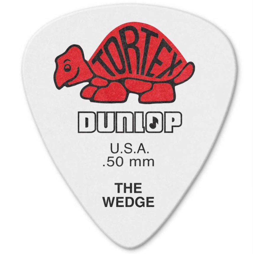 Dunlop Guitar Pick Tortex Wedge (12 PK)