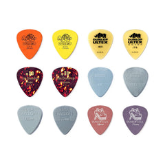 Dunlop PVP101 Guitar Pick Variety Pack Assorted- Light/Medium (12 PK)