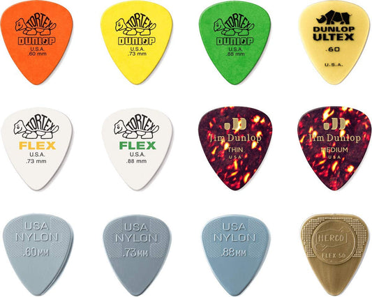 Dunlop PVP112 Guitar Pick Acoustic Variety Pack (12 PK)