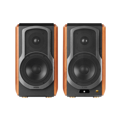 Edifier S1000W Wireless Hi-Fi Bookshelf Speaker - Brown