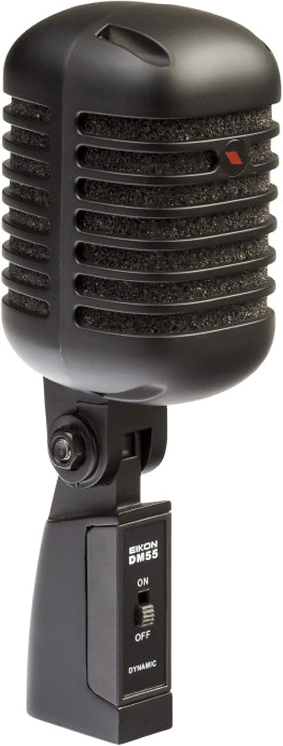 Eikon DM55V2BK Vintage Dynamic Microphone (Satin Black)