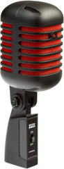 Eikon DM55V2RDBK Vintage Dynamic Microphone (Satin Black with Red Trim)