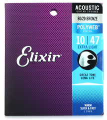 Elixir 80/20 Bronze Acoustic Guitar Strings ( Multiple Gauges )