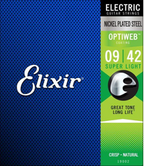 Elixir OPTIWEB Electric guitar Strings ( Multi Gauges )