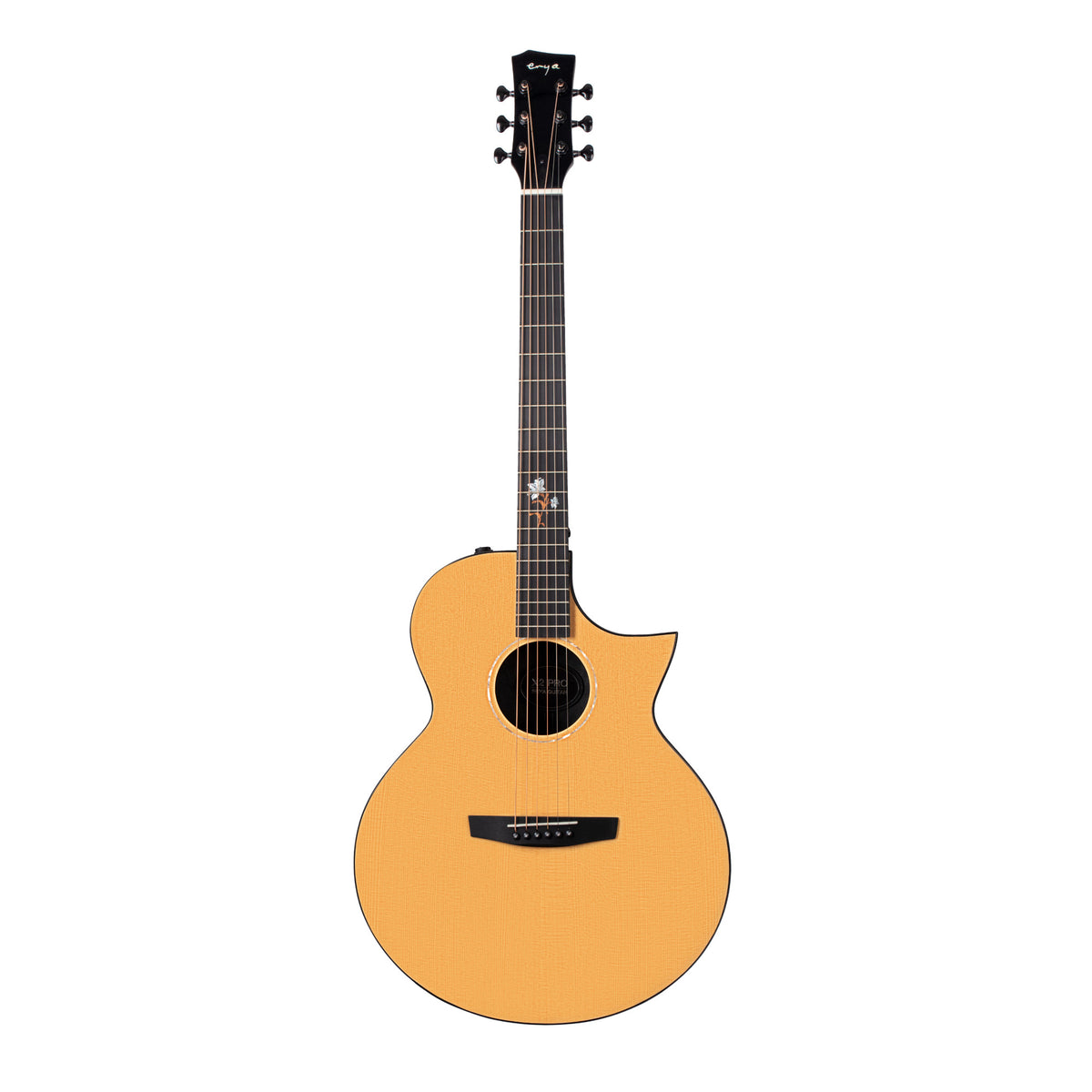 Enya EA-X2C PRO EQ TransAcoustic Guitar - Natural Glossy