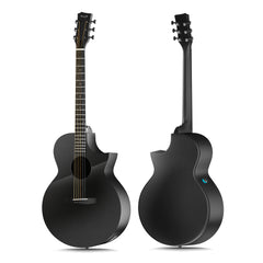 Enya EA-X3 PRO EQ TransAcoustic Guitar- Black Glossy