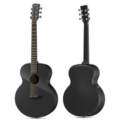 Enya EA-X3 Pro mini EQ TransAcoustic Guitar- Black Glossy