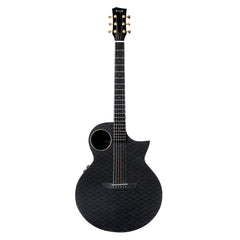 Enya EA-X4 PRO EQ TransAcoustic Guitar with Hardcase - Black Glossy