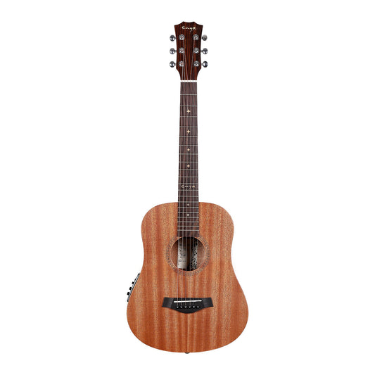 Enya EB-01 EQ Mini Travel Guitar - Natural