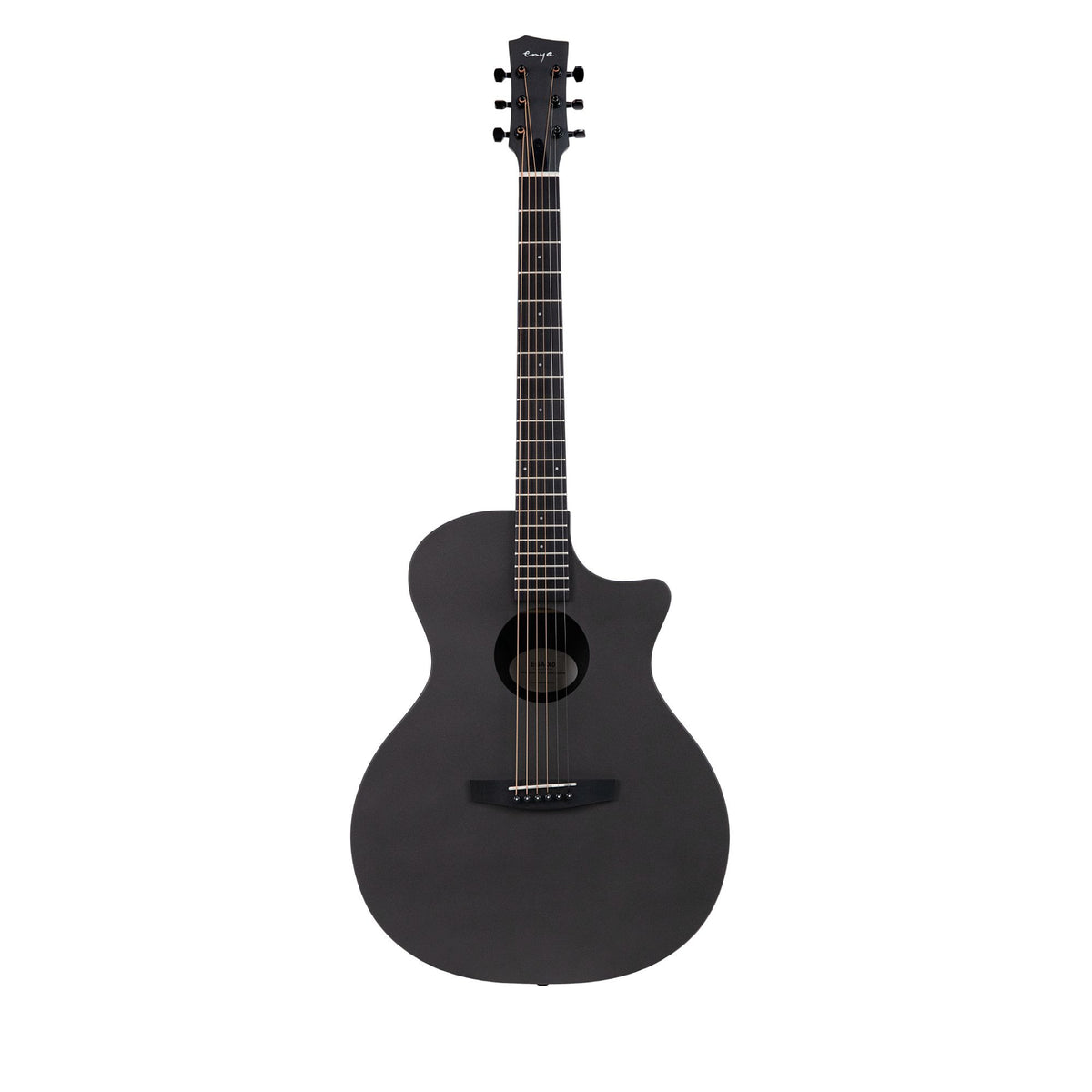 Enya EGA X0 Cutaway Grand Auditorium acoustic guitar Black