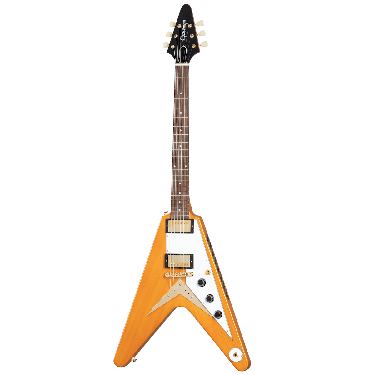 Epiphone 1958 Korina Flying V Electric Guitar - Natural