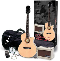 Epiphone 240V EU PR-4E Electro-Acoustic Player Pack PPGR-EEP4NACH1-EU